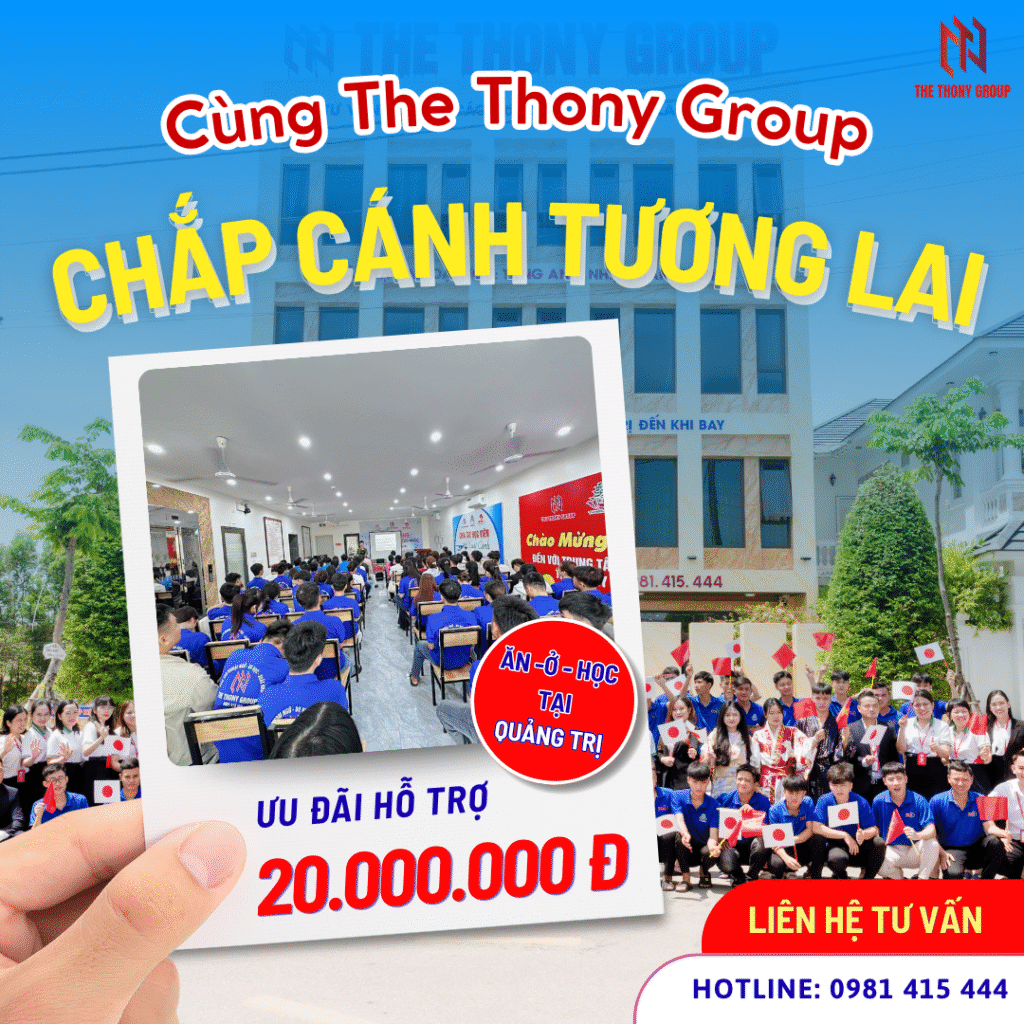 Cùng The Thony Group chắp cánh tương lai