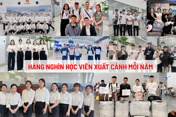 Hơn 1.000 học viên xuất cảnh hàng năm